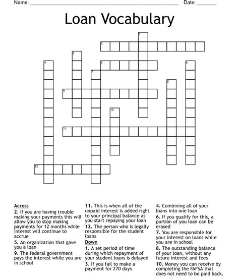Loan initials crossword clue - We have got the solution for the Loan letters crossword clue right here. This particular clue, with just 3 letters, was most recently seen in the NewsDay on July 7, 2023. And below are the possible answer from our database. Loan letters Answer is: APR.